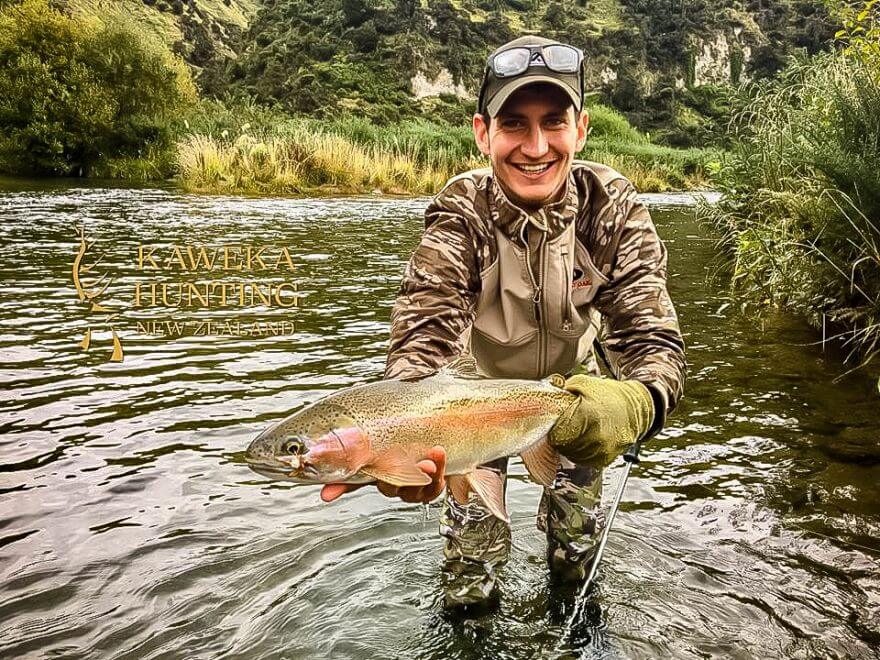 Trout Fishing in New Zealand Kaweka Hunting Guided Trips